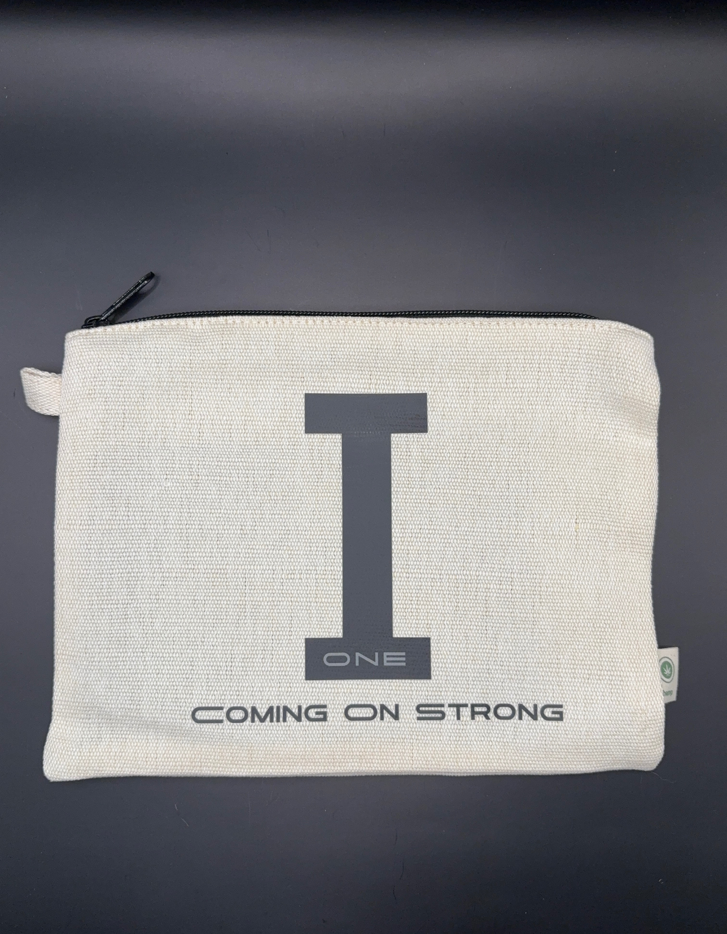 Hemp carry bag for a jump rope from Coming On Strong.