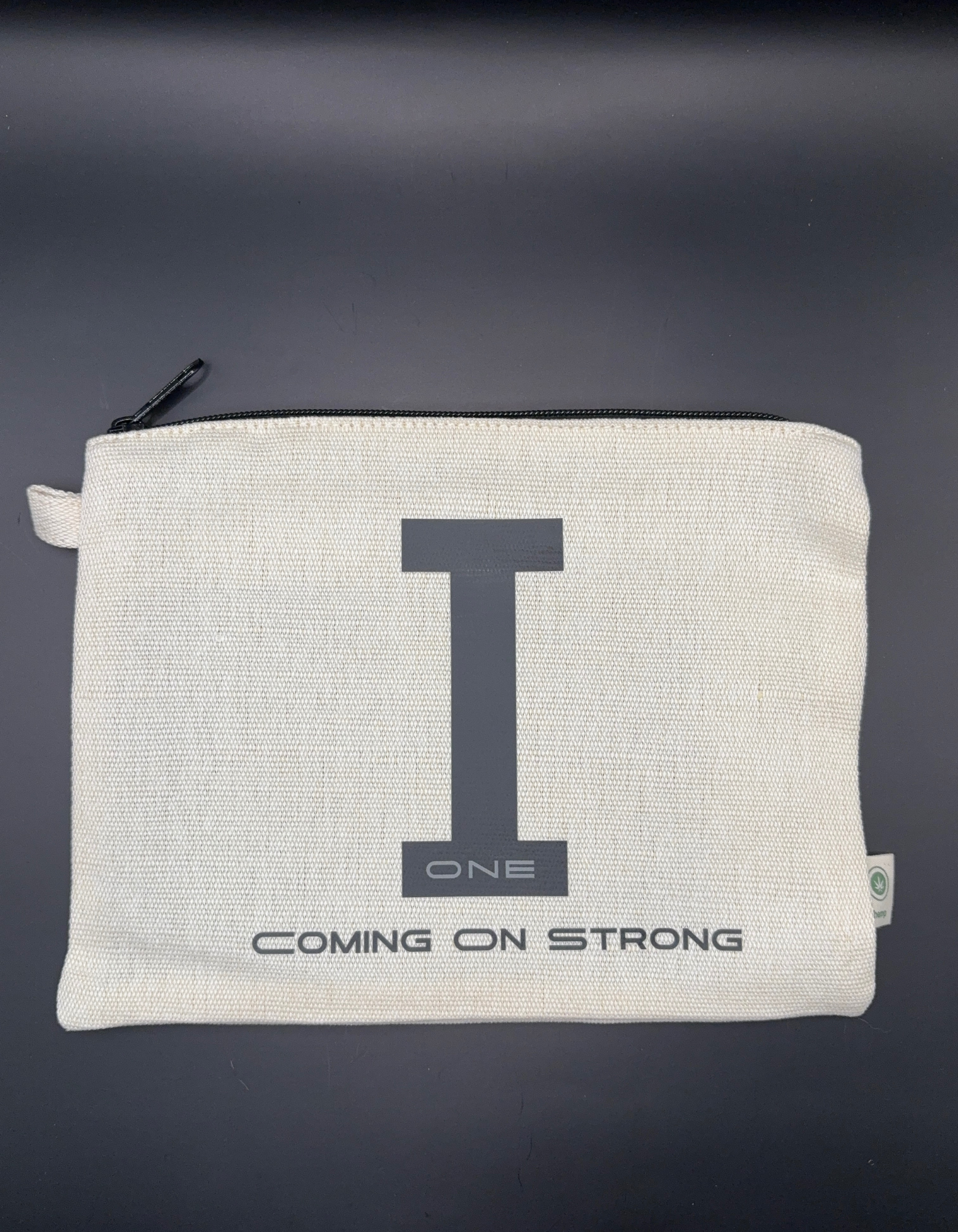 Hemp carry bag for a jump rope from Coming On Strong.